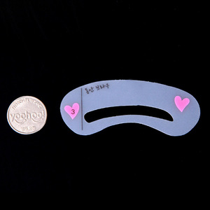 Pochoirs à sourcils, autocollants pour sourcils, aides pour le dessin des sourcils pour débutants, outils de maquillage, pochoirs à sourcils droits, naturels - Product Image 4