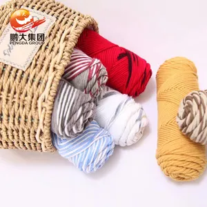 manufacturer price 8 ply crochet filament bulky fancy chunky 100 100% acrylic yarn for hand knitting