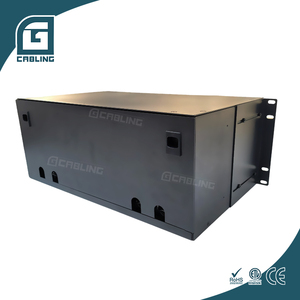 Gabinete de Red Gcabling para Telefonía, Panel de Conexiones de Fibra Óptica de 144 Núcleos, Marco de Distribución Óptica ODF 4U para Telecomunicaciones - Product Image 6