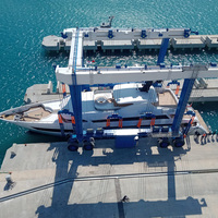 Grue mobile hydraulique robuste de qualité supérieure pour le transport de bateaux et yachts