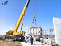 Transformateur haute tension certifié TSTY UL CE 110 kV 132 kV triphasé pour projets EPC à grande échelle