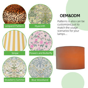 Hot Selling Handmade Modern Indoor Western Standard Pink <strong>Velvet</strong> Eco-Friendly E27 Nordic UK European <strong>Lampshade</strong> - Product Image 5