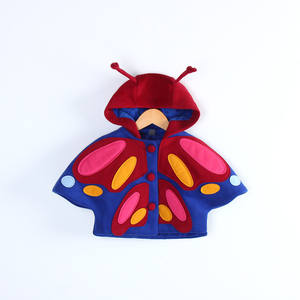 Chaquetas de Invierno Económicas para Bebés Niñas, con Estampado de Mariposas, Sin Marca, de Fabricante Chino - Product Image 2