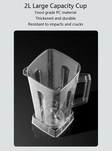 Offre Spéciale <span class=keywords><strong>pas</strong></span> <span class=keywords><strong>cher</strong></span> prix deux tasses mélangeur commercial presse-agrumes mélangeur Silver Crest Cntronic mélangeur processus alimentaire grand mélangeur alimentaire - Product Image 2