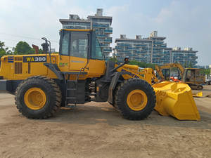 Chargeur de haute qualité utilisé KOMATSU WA380 a utilisé le chargeur WA380-7 de roue wa380-6 le chargeur de roue à vendre en porcelaine de shanghai - Product Image 5