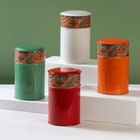 Boîte en métal hermétique de qualité alimentaire, écologique, pour café et thé, fabriquée en Chine, emballage en métal vide