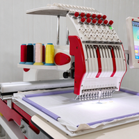 Machine à broder informatisée à grande vitesse avec 15 aiguilles pour la fabrication de chapeaux et de casquettes