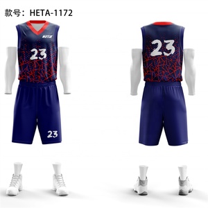 Conjuntos de Uniformes de Baloncesto Personalizados para Hombre, Jersey de Baloncesto Profesional con Sublimación Completa, Camiseta de Baloncesto Transpirable - Product Image 2