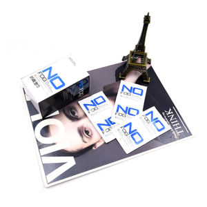 Vente en gros Offre Spéciale logo personnalisé nettoyant d'écran d'appareil photo optique naturel 2 boîtes vente portable lunettes <span class=keywords><strong>anti</strong></span>-buée nettoyage lingettes humides - Product Image 5