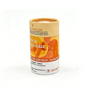 Eco-friendly Custom Printing Cardboard Tube Food Jar <b>Box</b> Biodegradable Kraft Tea Tube Cylinder Food Paper - Product Image 4