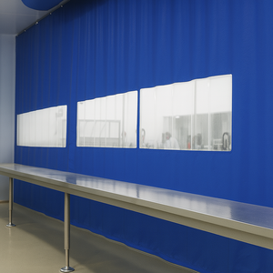 <span class=keywords><strong>Tenda</strong></span> Divisoria Industriale Impermeabile in PVC Non Tessuto, Riduzione del Rumore, per Magazzino/Officina Temporanea - Product Image 2