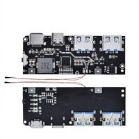 Module de batterie externe à charge rapide bidirectionnelle 225W 5 ports, kit de carte mère DIY PCB QC4+ PD30