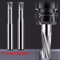 Molino de extremo de roscado de 3 flautas de alto rendimiento HANDERK HRC55 Molino de roscado para aluminio