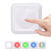 COB Touch Lampes Ajouter Télécommande LED Veilleuses Chambre Puck Lampe Télécommande Cabinet Lumière