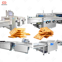 Ligne de production intégrée de biscuits comprimés de régime Machine de mise en forme de biscuits à la crème glacée pour biscuits craquelins
