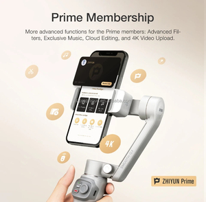 HIYUN <span class=keywords><strong>SMOOTH</strong></span> <span class=keywords><strong>Q3</strong></span> Estabilizador de Mano Flexible con Luz de Relleno para iPhone, Versión Estándar y Combinada, Cardán de Teléfono Inteligente de 3 Ejes - Product Image 3