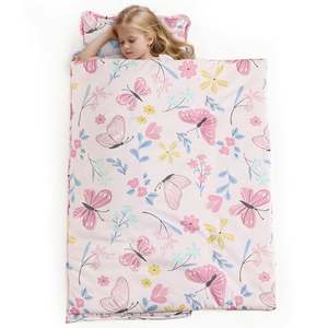 Sac de couchage pour tout-petits de 20 x 50 pouces avec oreiller et couverture amovibles, tapis de sieste, tapis de couchage enroulable pour enfants, garderie - Product Image 2