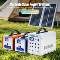Estación de Energía Portátil Solarthon 30W/40W/50W, Sistema de Respaldo de Corriente Continua con Carga Inalámbrica para Acampar al Aire Libre y Uso en Emergencias