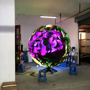 Factory Custom 360 Degree <b>LED</b> Globe Screen P1.5-P2.5 Spherical <b>LED</b> Display 0.2-50m Custom Diameter <b>Ball</b> <b>LED</b> Video Wall - Product Image 5