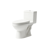 Ensemble de toilettes à poser de luxe, style classique moderne, WC carré en céramique avec siphon à aspiration en P, fabriqué en Chine