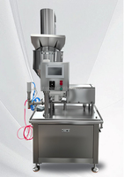 Machine de remplissage automatique de pâte à haute productivité et de précision, personnalisée, à buse unique, pour bouteilles de miel, crème et ketchup (1g)