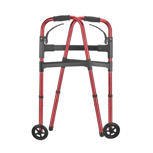 Déambulateur Delta pliable en acier Déambulateur à 3 roues Déambulateur en acier - Product Image 2