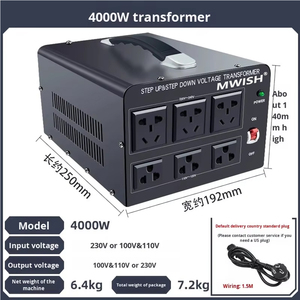 Stepup stepdown biến áp 220V đến 110V 120V 500W 1000W 3000W 5000W Điện áp chuyển đổi cho thiết bị công nghiệp - Product Image 2