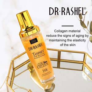 Tonique à la Collagène et à l'Or 24K <span class=keywords><strong>DR</strong></span> <span class=keywords><strong>RASHEL</strong></span>, Soin de la Peau, 120 ml, Soin des Pores du Visage, <span class=keywords><strong>Essence</strong></span> Tonique Hydratante et Nourrissante à Base de Plantes - Product Image 3