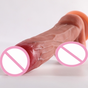 Kostenlose Probe Niedriger Preis Große Eichel Größte Riesen Silikon Schub Realistische <span class=keywords><strong>Dildo</strong></span> Mastur batoren Private Teile Sexspielzeug - Product Image 3