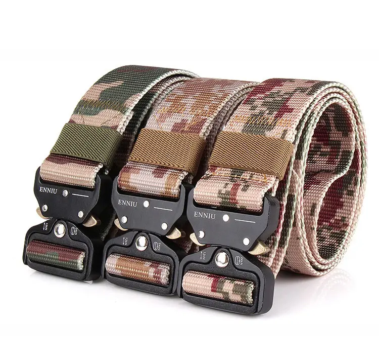 Durable Nylon Canvas Belt Student Term Begins Training Pants Colorful Belt