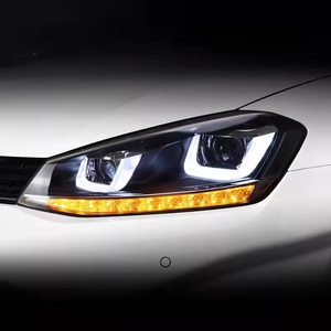 Auron 2010-2014 VW Golf 6 GTI Matrix ไฟหน้าซีนอนใหม่12V 36W 6000 LM 6000K ติดตั้งอเนกประสงค์6เดือน - Product Image 5