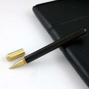 Eco-bolígrafo de Gel de madera Original, Logo grabado en forma de cigarro, Kits de pluma personalizada, regalo de lujo, ecológica, Roller de madera - Product Image 6