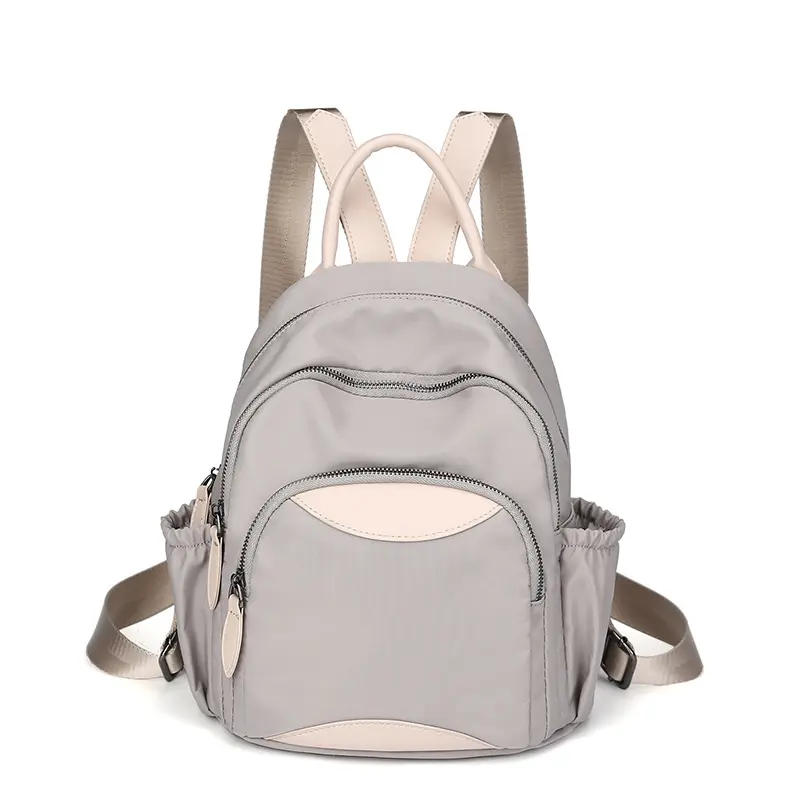 Tendência mochila dupla de ombro bolsa de moda Casual bolsa de viagem grande volume de Oxford mochila clássico coringa Contratada e Confortável