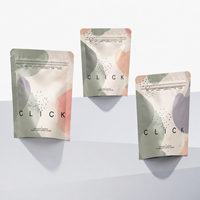 Sachet alimentaire personnalisé imprimé mat, refermable avec fermeture éclair et soufflet, pour emballage alimentaire, vente en gros, usine, marque privée, OEM