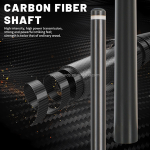 Queue de billard en fibre de carbone de haute qualité Space-X, 12,5 mm, durable, manche en érable, <span class=keywords><strong>tacos</strong></span> de billard - Product Image 5