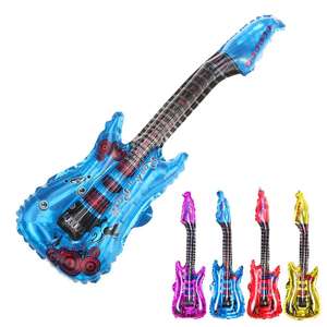 Instrumento Musical personalizado de fábrica, modelo inflable, <span class=keywords><strong>Rock</strong></span> and Roll, guitarras de fiesta, juguete - Product Image 3