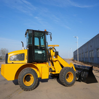 Chargeuse sur pneus Weichai Engine PLC, certifiée CE, diesel, télécommandée, Euro5, 6 tonnes, garantie 1 an, godet de 1,3 m