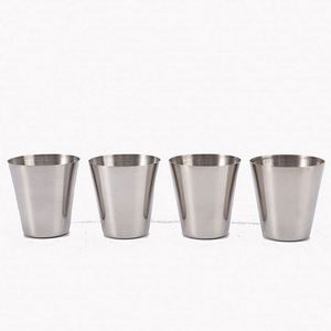Gobelets à shot en acier inoxydable de 1 oz, verres à shot en métal pour le camping, les voyages, le café, le thé, le whisky, les spiritueux, les articles de bar, cadeau - Product Image 6