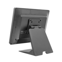 Sistema POS Multifuncional Todo en Uno de 15 Pulgadas + 9.7 Pulgadas con Pantalla Táctil de 10 Puntos, Wi-Fi 6, Aluminio, Caja Registradora