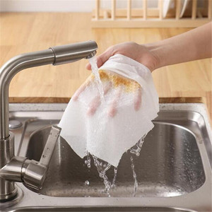 Paño de Limpieza Desechable Lazy Rag para Cocina, Rollo de 50 Piezas, Absorbente, Resistente al Aceite, Diseño Desprendible - Product Image 3