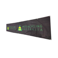 Bannière en maille promotionnelle personnalisée pour chantier de construction, clôture de chantier, publicité routière