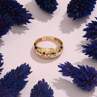 Bijoux faits à la main bijoux de luxe articles en vrac en gros mariage bague de fiançailles bague en or couples bagues marques de luxe