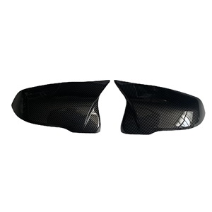Coques de rétroviseurs en fibre de carbone pour BMW Z4 X1 X2 F48 F49 F46 F39 F53, ensemble complet en ABS avec installation par ruban adhésif 3M - Product Image 1