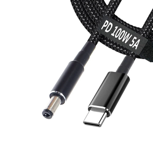 Câble de charge USB Type C PD 100W, cordon de charge USB C, convertisseur de prise USB C vers adaptateur d'alimentation pour ordinateur portable, connecteur pour ordinateurs portables universels - Product Image 2