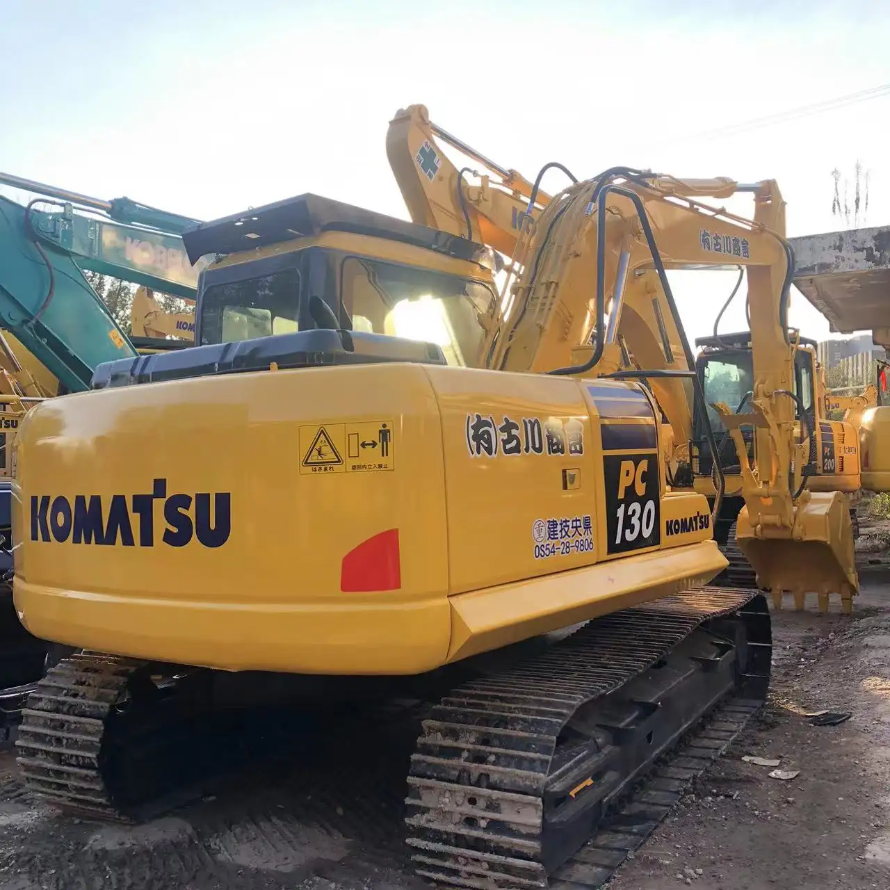 Sử dụng KOMATSU pc130 trong tình trạng tốt, Nhật Bản nhập khẩu sử dụng KOMATSU pc120-8 pc130-8 120-6 130-7 để bán, giá thấp hơn, nhanh chóng và effe