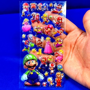 Autocollants 3D en relief ShuKui avec Mario, Cardcaptor Sakura, <span class=keywords><strong>Totoro</strong></span>, Chibi Maruko-chan - Cadeau - Product Image 1