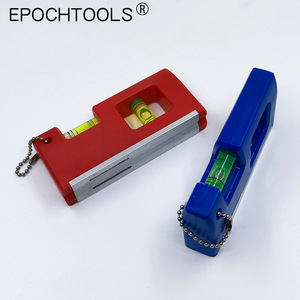 EPOCHTOOLS Mini niveau à bulle portable de 4 pouces avec double bulle et porte-clés - Product Image 3