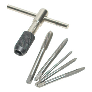 Juego de 6 Machos de Roscar Tipo T M3-M8, Personalizables, de Alta Dureza, Ranura Recta, Directo de Fábrica - Product Image 1