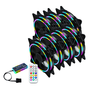 ซูเปอร์เงียบ OEM ที่กำหนดเองลึกเย็น RGB พัดลมระบายความร้อน CPU 120มิลลิเมตรเครื่องคอมพิวเตอร์กรณีแฟน RGB กับพัดลมนำสำหรับการเล่นเกม - Product Image 3