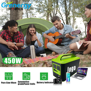 Hệ thống năng lượng mặt trời 1200W với 1280wh/25.6V 50Ah pin Lithium-ion trạng thái rắn biến tần 500W MPPT Bộ điều khiển pin ngoài - Product Image 5